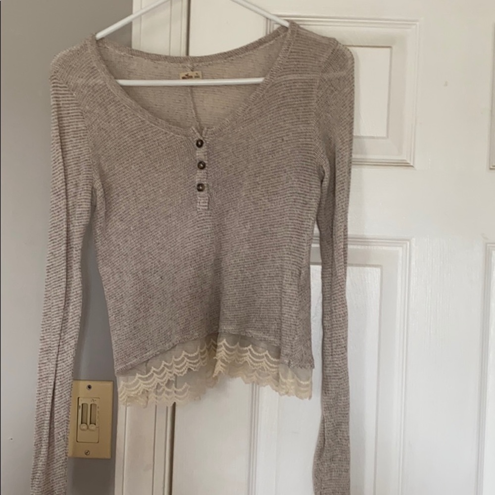 Knitted Hollister top